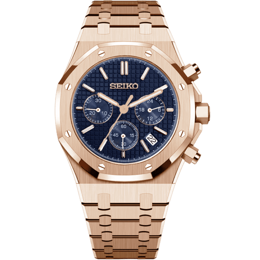 Royal Oak Chrono Mod - Rose Gold Navy