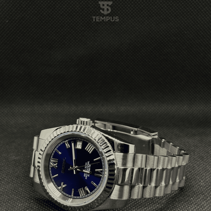 Datejust Mod - Roman Navy Blue