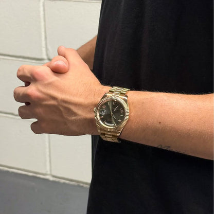 Day-Date Rose Gold Mod - Olive