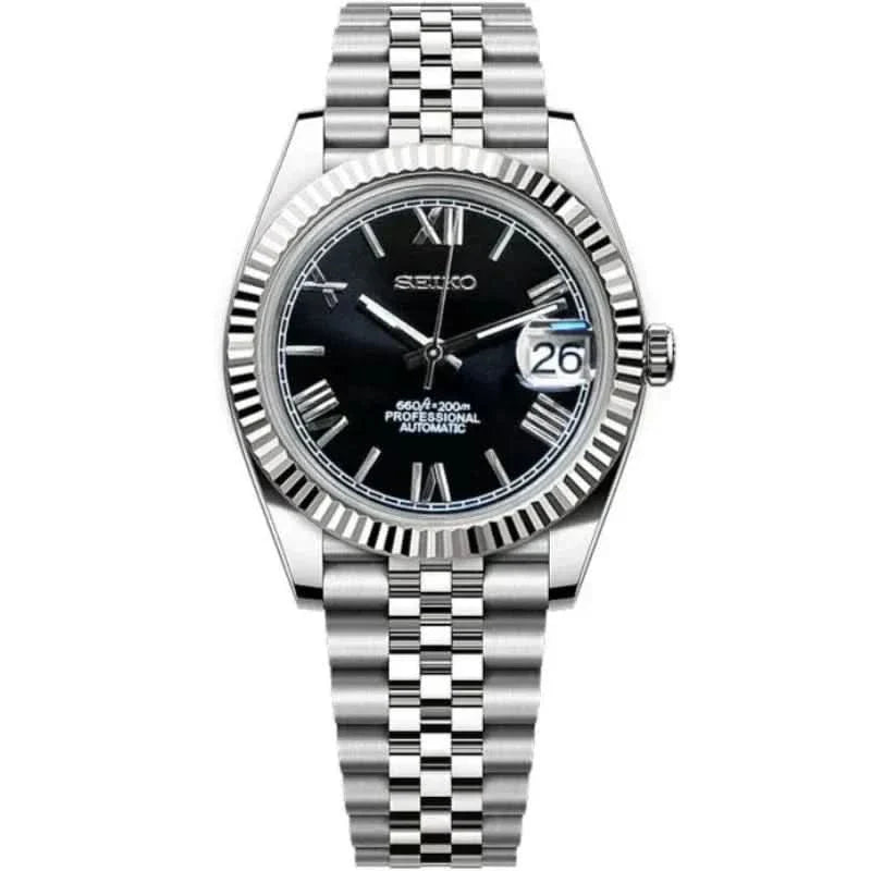 Datejust Mod - Roman Black