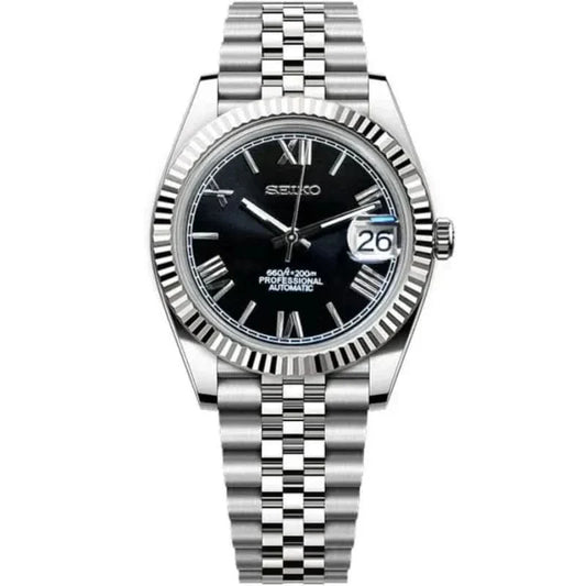 Datejust Mod - Roman Black