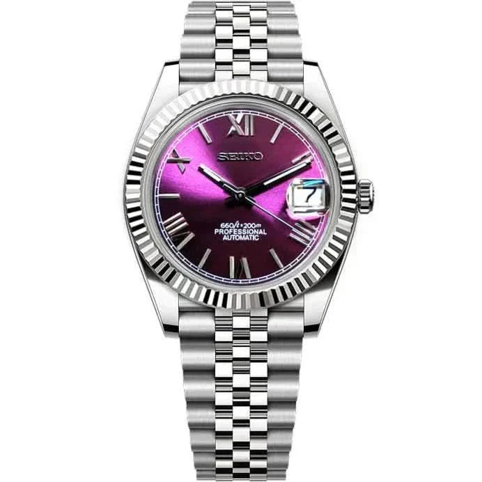 Datejust Mod - Roman Purple