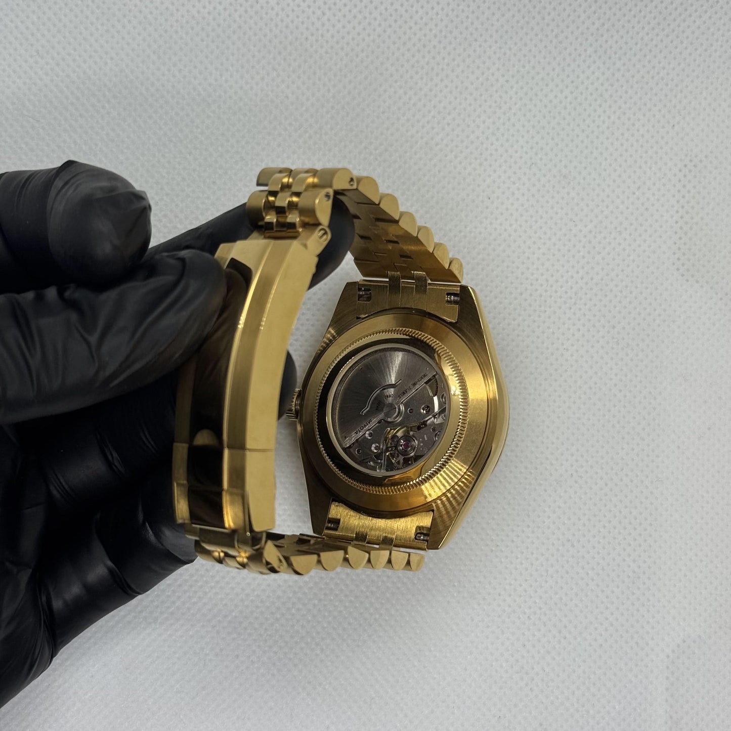 Seiko Day-Date Mod - Gold Roman