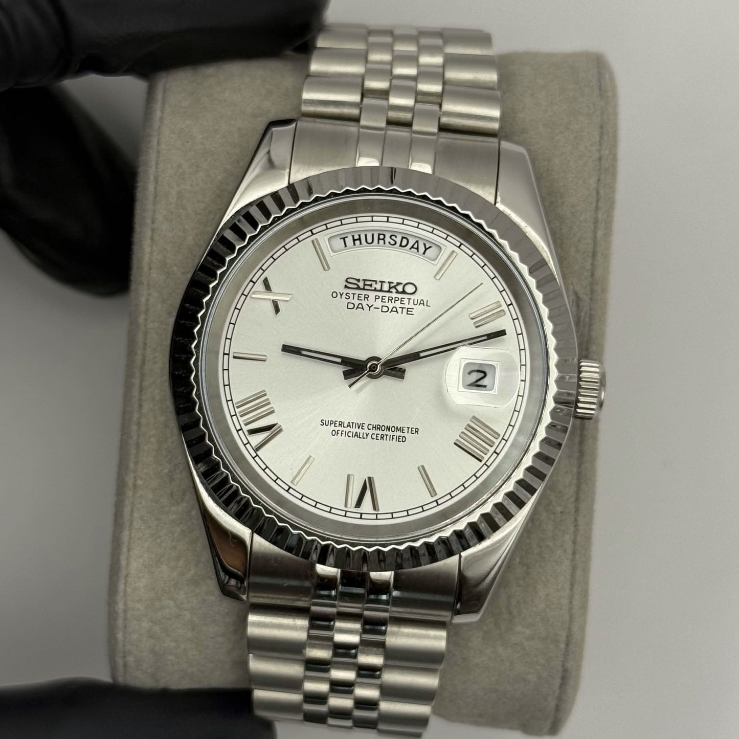 Day-Date Mod - White Roman