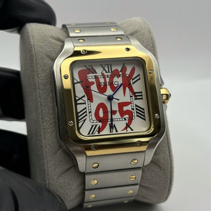 Santos F*ck 9-5 Mod Two-Tone - White