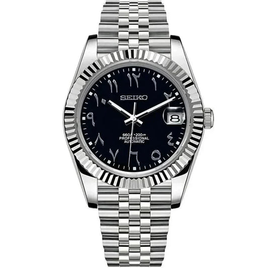 Datejust Mod - Arabic Black