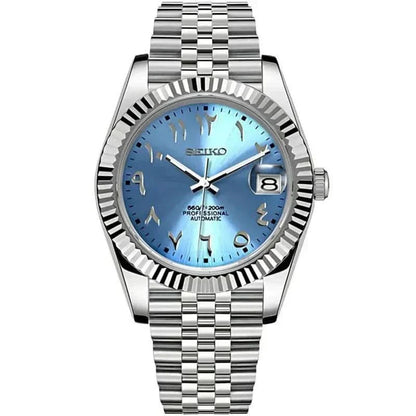 Datejust Mod - Arabic Baby Blue