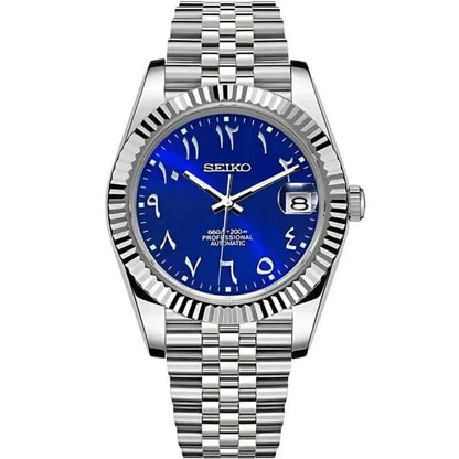 Datejust Mod - Arabic Sapphire Blue