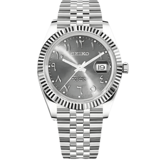 Datejust Mod - Arabic Grey