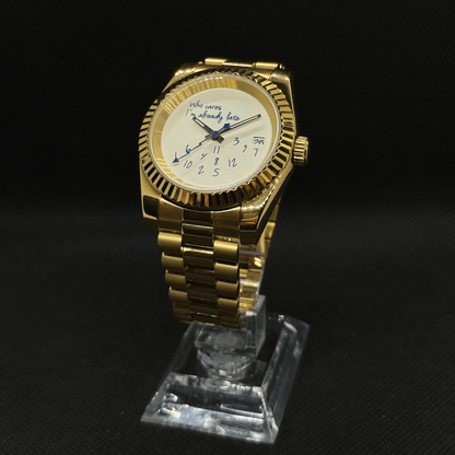 Datejust Mod - Who Cares Gold