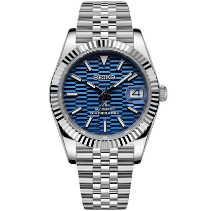 Datejust Mod - Textured Blue