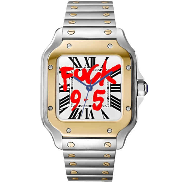 Santos F*ck 9-5 Mod Two-Tone - White