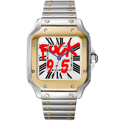 Santos F*ck 9-5 Mod Two-Tone - White