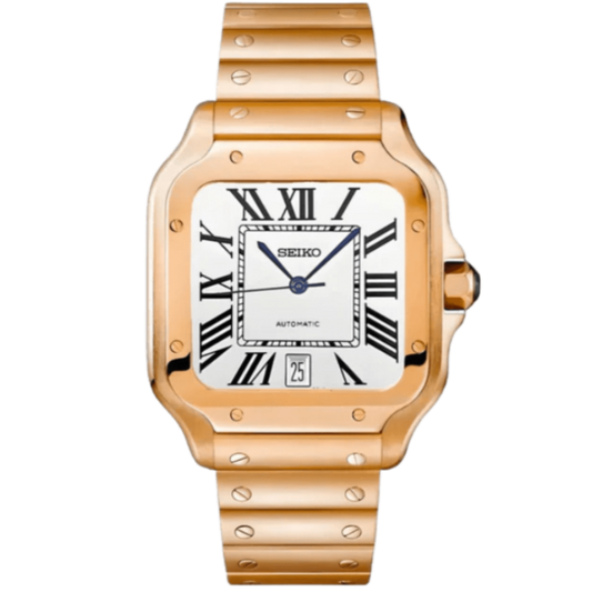 Santos Rose Gold Mod - White